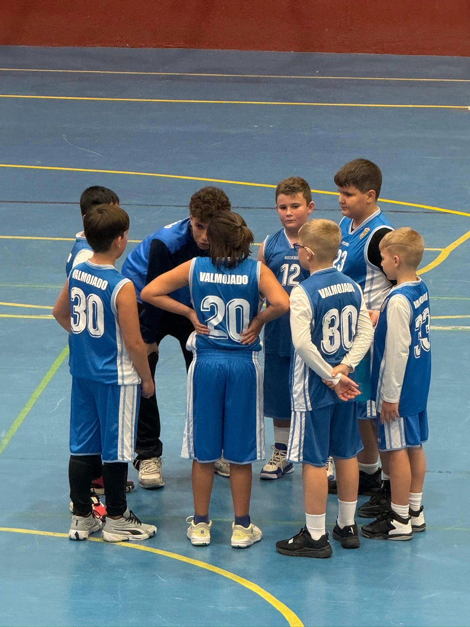 Coaching a timeout huddle